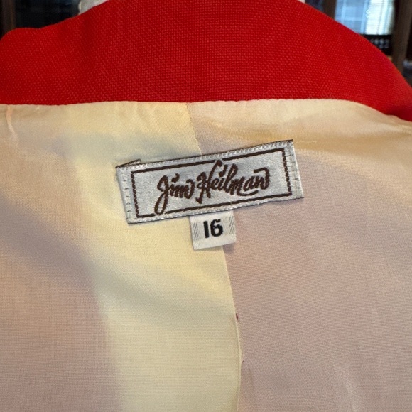 Jim Heilman Vintage Wool Blend Short Jacket 16 - Picture 7 of 9